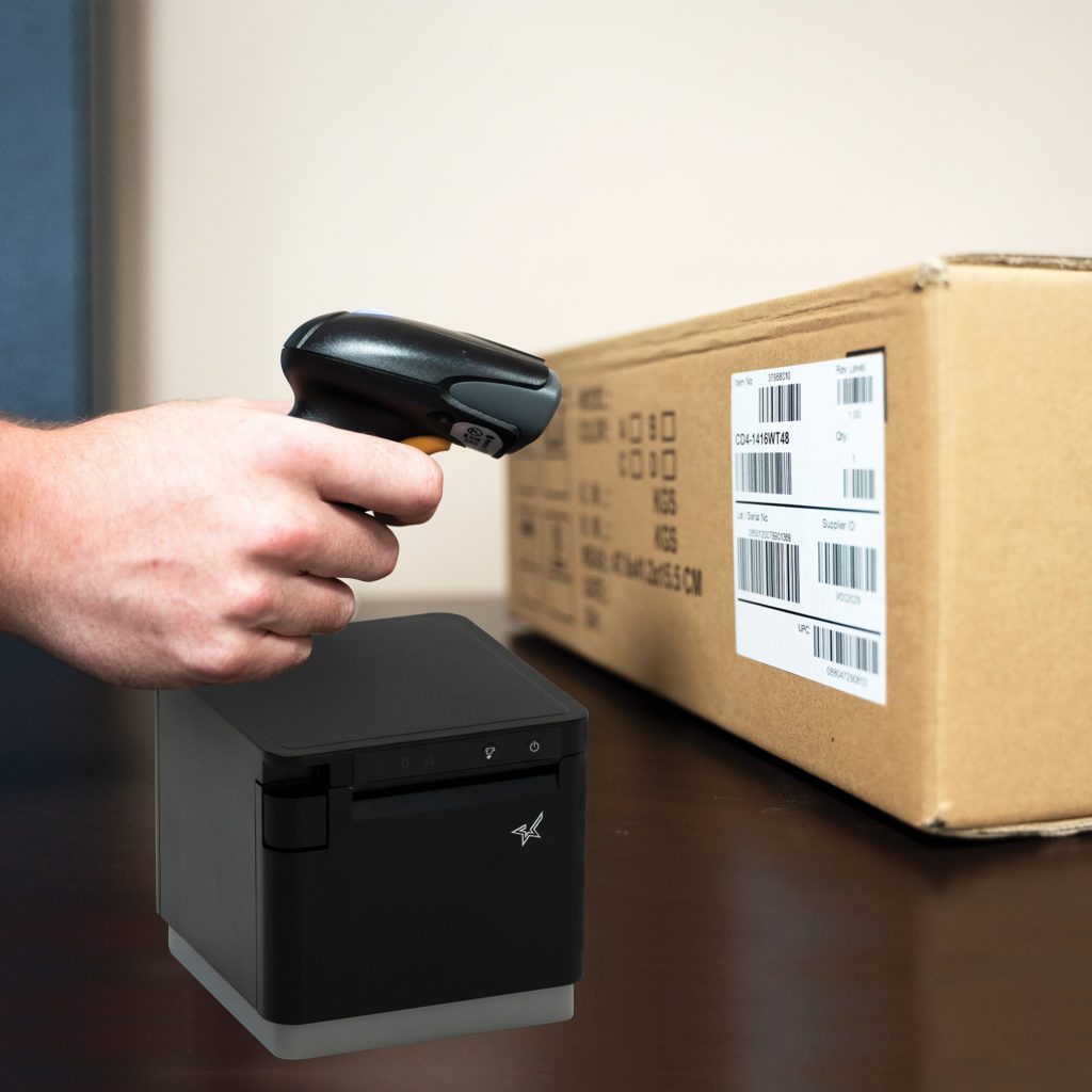 Wireless Bluetooth 1D/2D Barcode Scanner MS Cash Drawers